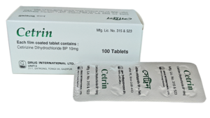 Zyrtec (Cetirizine Hydrochloride) 10mg