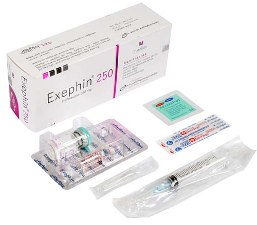 Rocephin (Ceftriaxone) 250mg