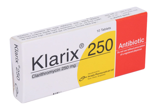 1710903052_1_Klarix 250. Biaxin (Clarithromycin) 250mg