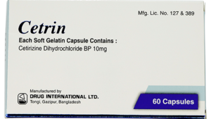 Zyrtec (Cetirizine Hydrochloride) 10mg