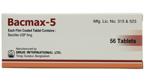Lioresal (Baclofen) 5mg