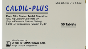 Caltrate (Calcium Carbonate & Vitamin D3) 1250mg