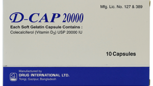 D3 (Cholecalciferol) 20000IU