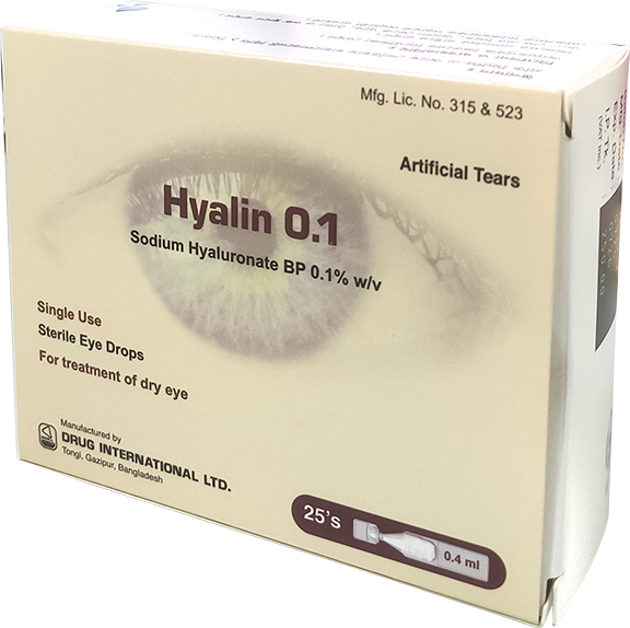 Hyalin 0.1 Eye Drops