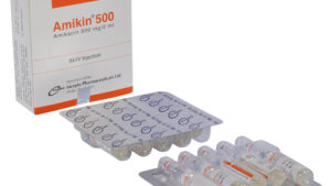 Amikin 500 Inj Amikin (Amikacin) 500mg Injection – Severe Bacterial Infection Treatment