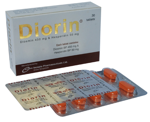 Diorin Daflon (Diosmin & Hesperidin 450mg)
