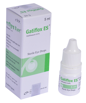 Gatiflox ES Eye Zymar (Gatifloxacin) 3mg