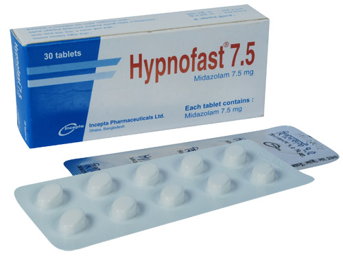 Hypnofas-7.5 Dormicum (Midazolam 7.5mg