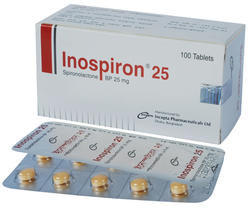 Inospiron Aldactone (Spironolactone) 25mg