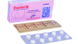 Ovuclon 50 Tab (1) Clomid (Clomifene Citrate) 50mg