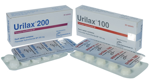 Urilax Urispas (Flavoxate Hydrochloride) 100mg