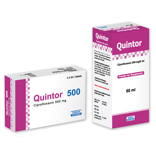 quintor-117 Cipro (Ciprofloxacin) 500mg
