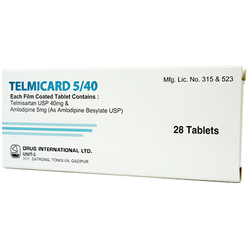 1744100889TELMICARD 5-40 (1) Twynsta (Amlodipine + Telmisartan) 5mg+40mg