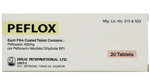 Peflox (Pefloxacin) 400mg