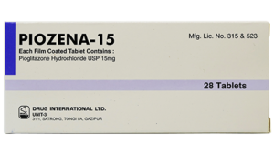 Actos (Pioglitazone) 15mg