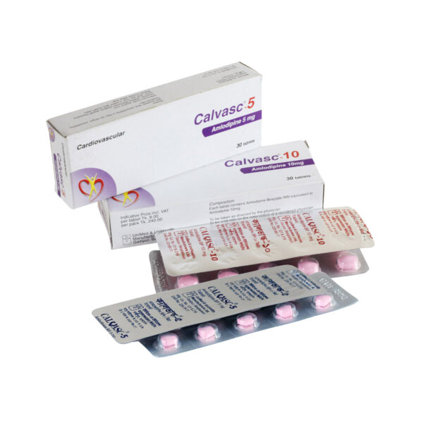 Calvasc-GI-All Norvasc (Amlodipine Besylate 5mg)