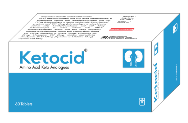 Ketocid-03 Thioctacid (Alpha Lipoic Acid) 600mg