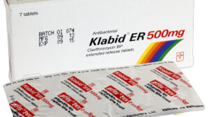 Klaricid ER (Clarithromycin ER) 500mg
