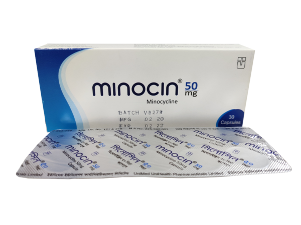 Minocin-Carton Minocin (Minocycline) 50mg