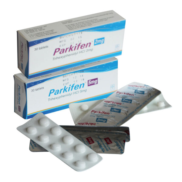 Parkifen-All Artane (Trihexyphenidyl Hydrochloride) 2mg