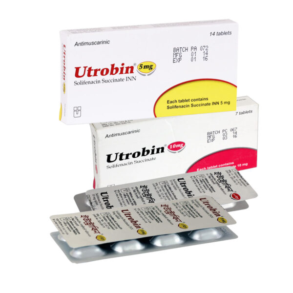 Utrobin_All UTROBIN (Solifenacin Succinate) 5mg