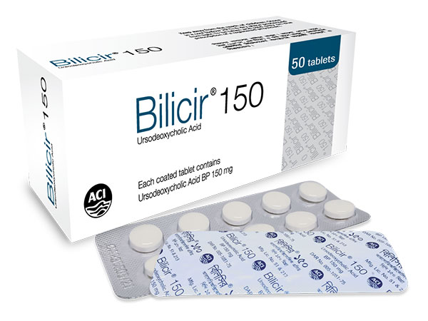 bilicir-150 Actigall (Ursodeoxycholic Acid) 150mg