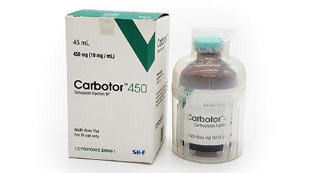 Paraplatin (Carboplatin) 450mg
