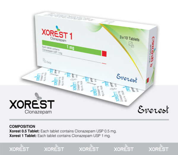 Rivotril (Clonazepam) 1mg